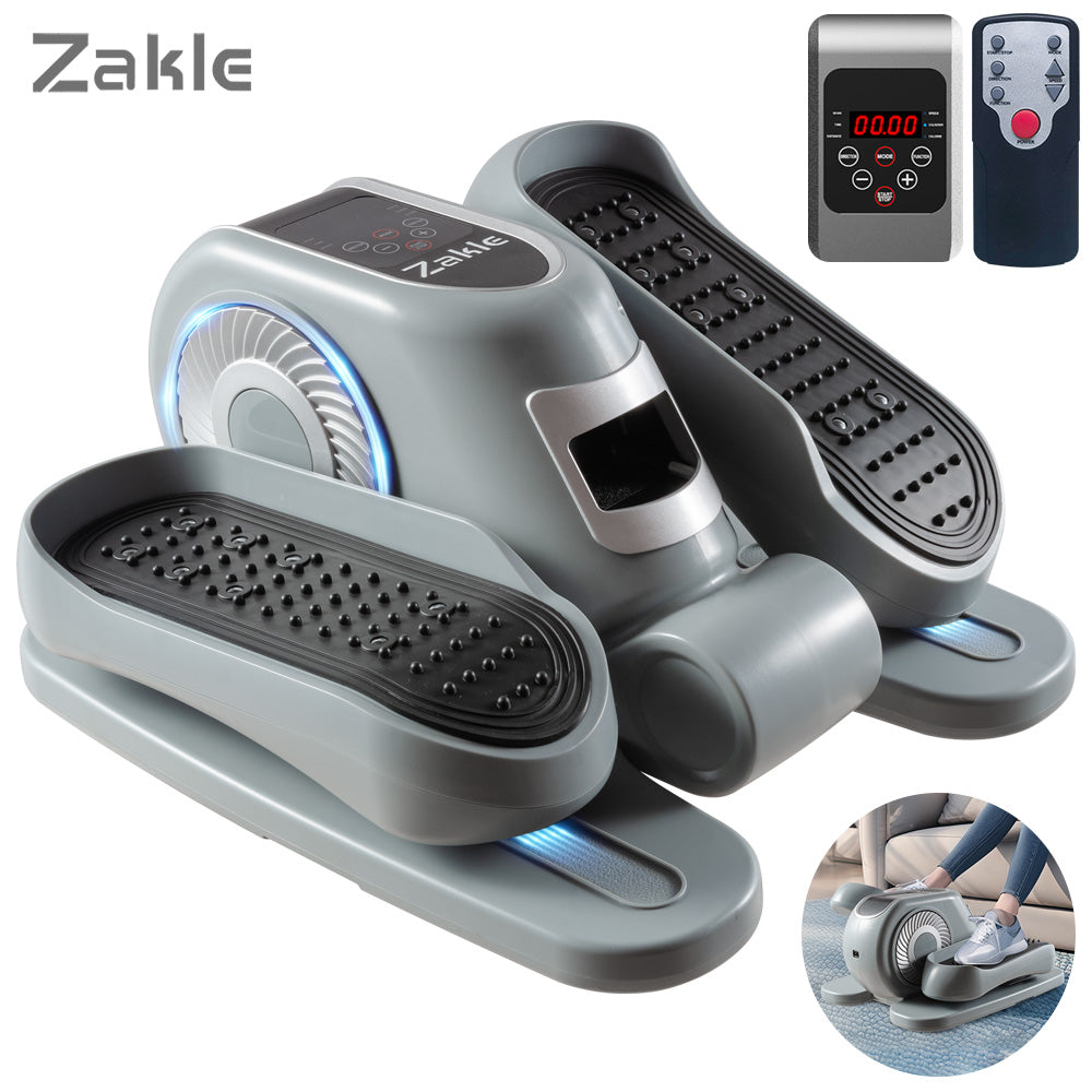 Gray Zakle Under Desk Elliptical Machine